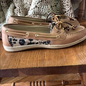 Sperry Angelfish Boat Shoes - Cheetah